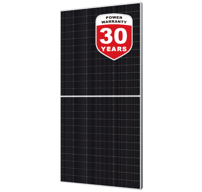 Rectangle Topcon 595W bifacial Solar Energy Module